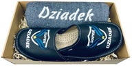 ZESTAW DLA DZIADKA: SKÓRZANE KAPCIE SUPER DZIADEK I RĘCZNIK