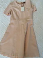 SUKIENKA TARA JARMON FR 44, EU 40, PUDROWY RÓŻ