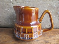 BRĄZOWY Mlecznik_KRATKA IRENA_Porcelit PRUSZKÓW PRL