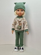 Ubranko komplet zestaw dla lalki Paola Reina 32cm dres 3w1