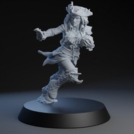 Pani Kapitan Wampirów - Star Player - BruteFun Miniatures