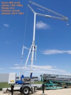 Dźwig dekarski żuraw (lub wynajem ) Vicario OMV24m