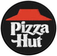 Termo Naszywka Pizza Hut Jedzenie Fast Food Haftowana Naprasowanka