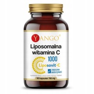YANGO Liposomalna witamina C 1000 mg, 60 kapsułek