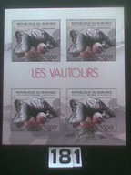 Ptaki , Burundi MNH
