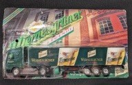 CIĘŻARÓWKA REKLAMOWA MERCEDES - WERNESGRUNER PILS LEGENDE - 1:87 GRELL