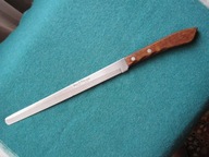 DŁUGI NÓŻ KUCHENNY Z JAPOŃSKIEJ STALI KUPIONY W USA ZA CZASÓW PRL 1985 ROK