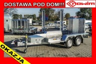 Przyczepka do minikoparki maszyn Lorries TPM27 koparkowa DMC 2700 kg trap
