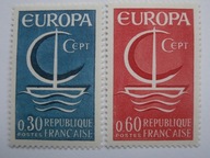 Francja - Europa CEPT 1966 - Mi. 1556-57 **