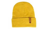 Czapka zimowa żółta