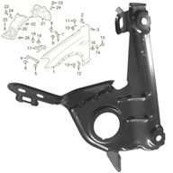BMW X3 F25 F26 PRAWE WZMOCNIENIE BŁOTNIKA BLACHA UCHWYT MOCOWANIE GÓRNE