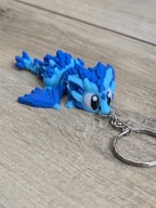 Breloczek Crystal Dragon 3d - Brelok Druk3d fidget Keychain mixGadzet