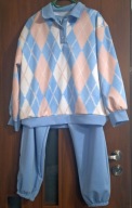 Komplet dresowy dres niebieski roz. L/XL