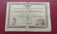 50 CENTIMES FRANCJA 1916 st.4