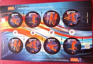 Fi. 4777 - 4780 Mistrzostwa Europy w piłce siatkowej mężczyzn - arkusik.