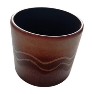 Niemiecka ceramiczna osłonka doniczki, nr 3538/2, lata 60-e/70-e XX w.