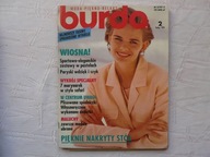 Burda 2 1992 W ŚRODKU WYKROJE