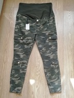 Spodnie ciążowe River Island bojówki rozmiar - 42