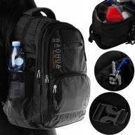 Plecak turystyczny WODOODPORNY - podróżny do samolotu, w GÓRY CZARNY