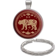 Brelok do kluczy/ka - Azjatyckie Znaki Zodiaku - Tygrys