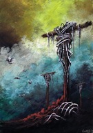 Akwarela "Wyrok sprzed lat" r.n.