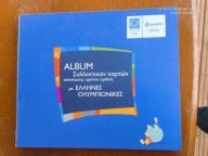 Grecja. Abum z 11 kartami pre paid wydane z okazji olimpiady w Atenach