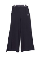 Spodnie Dresowe Luźne Szerokie Nogawki Czarne Loco Loco |R. 14/XL