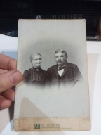 Stare Zdjęcie Kartonik Moda Cieszyn Teschen 1901 r Richter