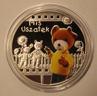 MIŚ USZATEK 1 $ NIUE 2010 - BOHATEROWIE KRESKÓWEK + CERTYFIKAT, MENNICZA