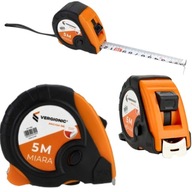 MIARA ZWIJANA TAŚMA Z BLOKADĄ ZACZEPEM ERGONOMICZNA MIARKA METRÓWKA 5m