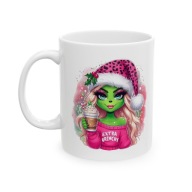 KUBEK ŚWIĄTECZNY BOŻE NARODZENIE Z HUMOREM NA PREZENT GRINCH HIT