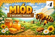 REKLAMA BANER MIÓD PROSTO Z PASIEKI MIODU 100X50 4