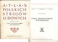 Atlas Polskich Strojów Ludowych 1960 Strój Krakowiaków wschodnich Seweryn