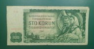 Banknot 100 koron 1961,X 38,Czechosłowacja