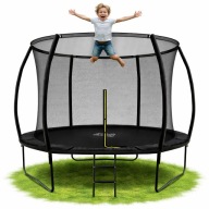 TRAMPOLINA OGRODOWA DUŻA DLA DZIECI DOROSŁYCH 305 CM 10FT 180KG BEZPIECZNA