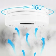 CZUJNIK CZADU GAZU CO LCD WYKRYWACZ TLENKU WĘGLA CERTYFIKOWANY DETEKTOR