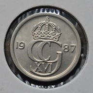 *SZWECJA [0073]*10 ore 1987 (SVERIGE) Król Karol XVI Gustaw Korona Monogram