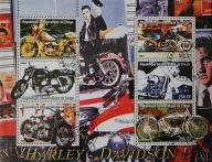 *T.0902*mA ARKUSIK LUX MOTORYZACJA MOTORY Harley I Elvis Presley