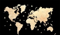Nowa Mapa świata 105x63cm winchester, pomysł na prezent, ozdoba