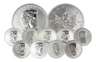Kanada 5 dolarów 2011 Liść klonu uncja srebra