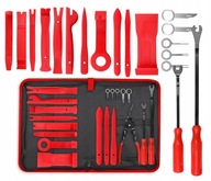 ŚCIĄGACZE DO TAPICERKI ZESTAW 40el WYJMAKI DO RADIA PINÓW XTROBB ETUI