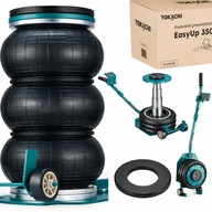 PODNOŚNIK PNEUMATYCZNY SAMOCHODOWY BAŁWANEK PODUSZKA 13CM<>40CM ŻABA 3.5T