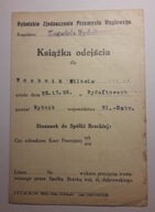1948 Książka Odejścia Kopalnia Rydułtowy