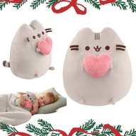 MASKOTKA PUSHEEN Z SERCEM ORYGINALNA PRZYTULANKA DLA DZIECKA PREZENT 24CM