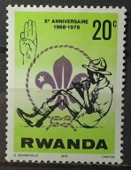Rwanda (**) - luzak - do uzupełnień 22/20