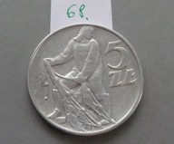 5 złotych z 1974 roku , RYBAK , ŁADNE