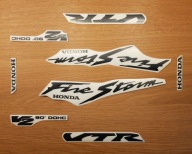 Naklejki 1-kolorowe dla HONDA VTR 1000 F Firestorm 1997 1998 1999 2000