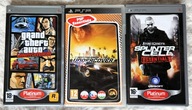 KULTOWE GRY PLAYSTATION PSP ORYGINALNE - GTA NEED FOR SPEED SPLINTER CELL