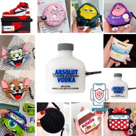 Etui AirPods 4 Vodka, Śliczne, Pełna ochrona, Antypoślizgowe, StróżGSM