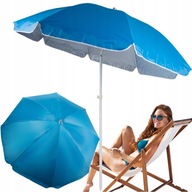 Parasol plażowy ogrodowy balkonowy duży XXL z filtrem UV 210 cm składany